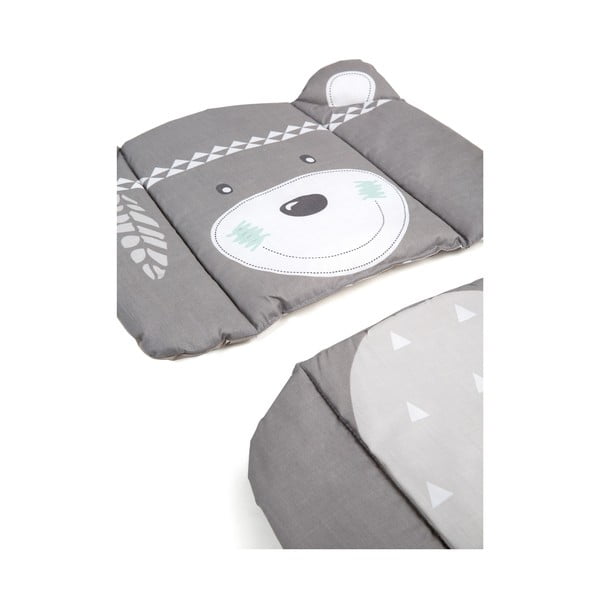 Pernă de scaun pentru copii gri Indibär – Roba-image-2