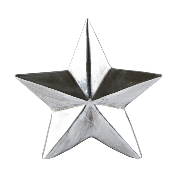 Decorațiune KJ Collection Star Silver, 14 cm