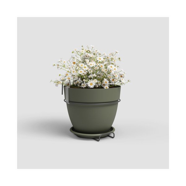 Ghiveci din plastic reciclat de agățat / de perete ø 20 cm Capri – Artevasi-image-1