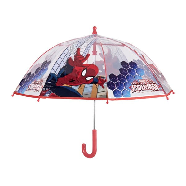 Umbrelă transparentă pentru copii Spiderman