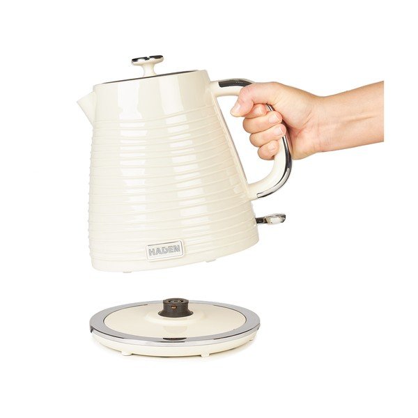 Ceainic electric crem din plastic 1,7 l Devon – Haden-image-3