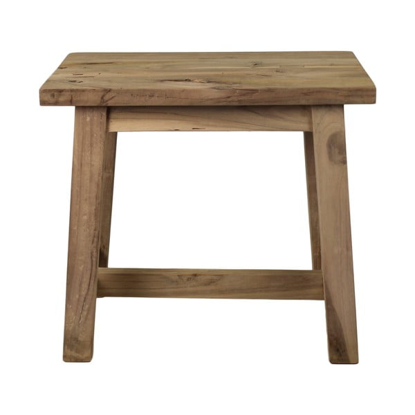 Scaun din lemn de tec HSM collection Rustical, lungime 50 cm-image-2