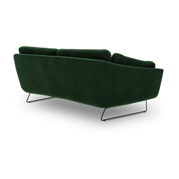Canapea cu tapițerie de catifea Windsor & Co Sofas Gravity, verde-image-3
