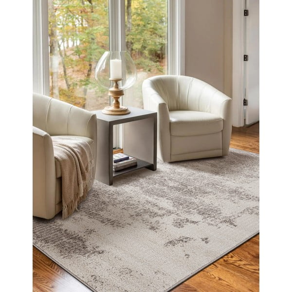 Covor gri-crem 240x330 cm Lori – FD-image-1