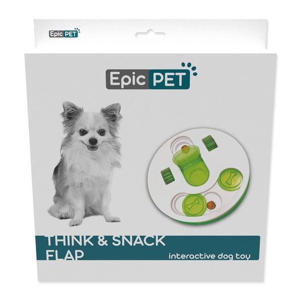 Puzzle pentru câini Epic Pet Think & Snack Flap – Plaček Pet Products-image-1