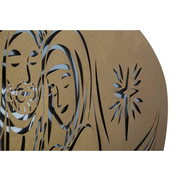 Decorațiune de perete Mauro Ferretti Nativity, auriu-image-4