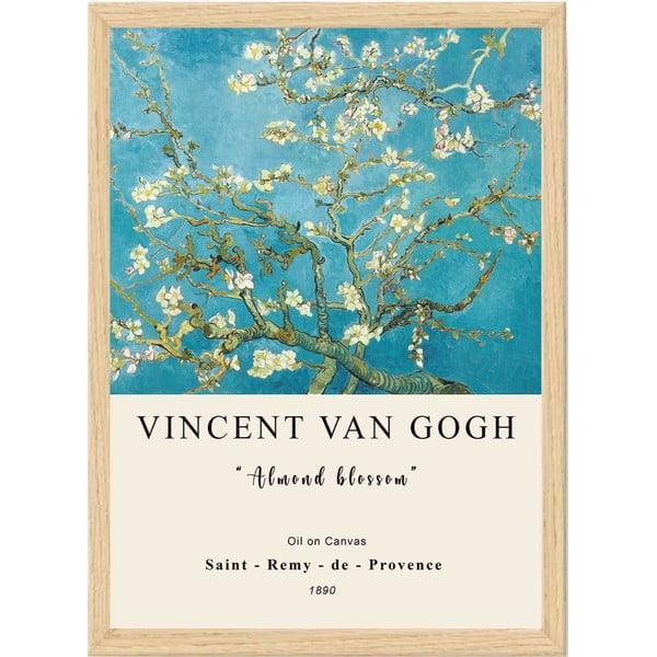 Poster cu ramă 55x75 cm Vincent van Gogh – Wallity