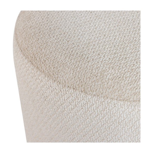 Puf bej cu tapițerie din țesătură bouclé Islen – WOOOD-image-4