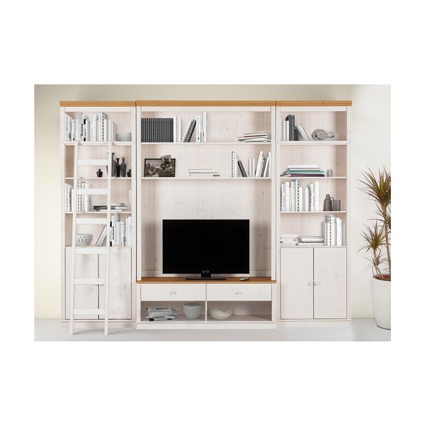 Set TV alb din lemn de pin 288x223 cm Anita – Støraa-image-2