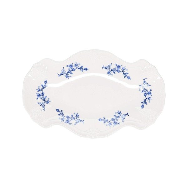 Tavă de servire din porțelan ø 16 cm Retro – BonBistro