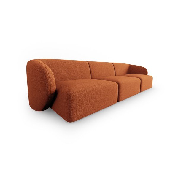 Canapea portocalie 259 cm Shane – Micadoni Home-image-2