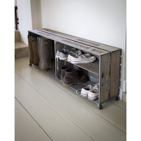 Pantofar din lemn de molid Garden Trading Colworth-image-1