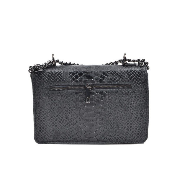 Geantă din piele Mangotti Sadia, negru-image-4