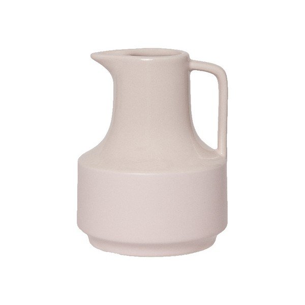 Carafă din ceramică PT KITCHEN, 600 ml, crem - alb