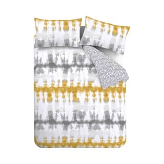 Lenjerie de pat din bumbac galben-gri 200x135 cm Hermosa - Pineapple Elephant