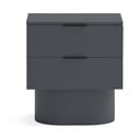 Noptieră gri antracit Totem – Teulat