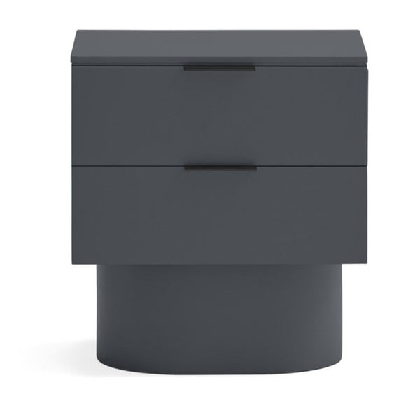 Noptieră gri antracit Totem – Teulat