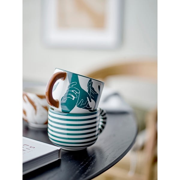 Căni 3 buc. din gresie 245 ml Carim – Bloomingville-image-1