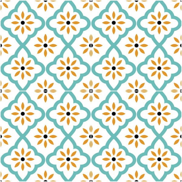 Autocolant de podea Ambiance Marrakech, 40 x 40 cm