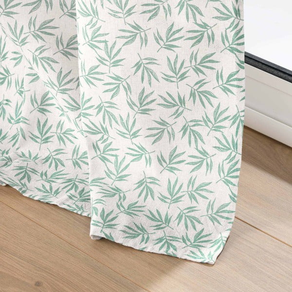Draperie albă/verde 140x240 cm Maddy – douceur d'intérieur-image-3