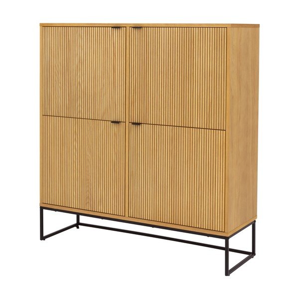 Dulap cu aspect de lemn de stejar 118x127 cm Bali – Tenzo-image-2