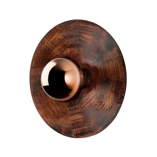 Aplică de perete arămie ø 28 cm Kurt – Opviq lights-image-2