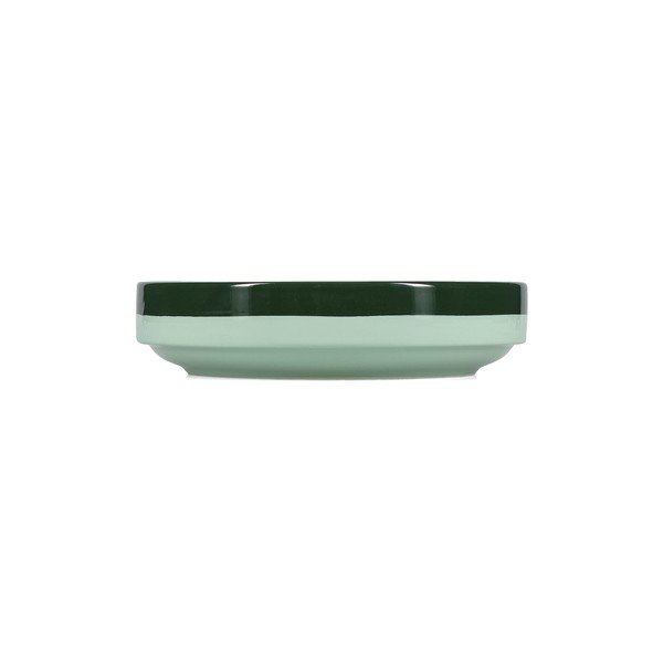 Farfurie verde adâncă din gresie ø 21 cm Duo – ONA-image-2