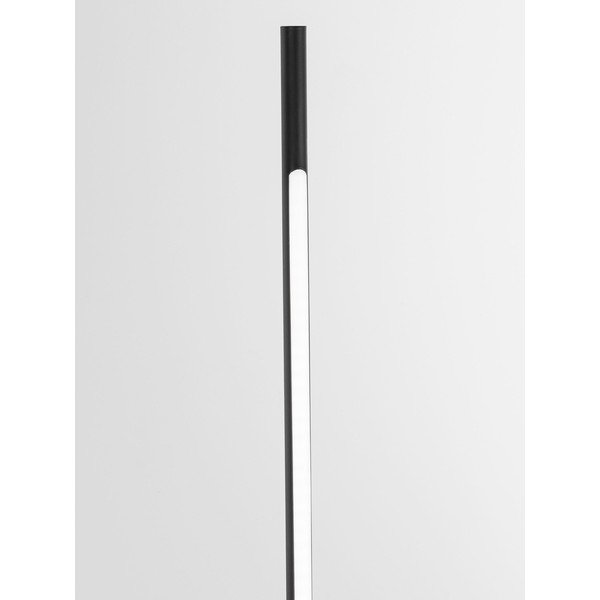 Lampadar negru LED din metal cu abajur din sticlă acrilică (înălțime 140 cm) Raccio – Nova Luce-image-3