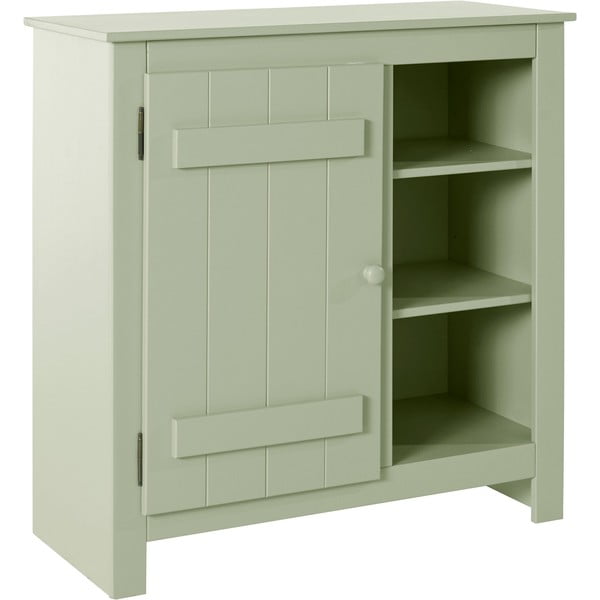 Dulap verde deschis din lemn de pin 90x90 cm Bertram – Støraa-image-2