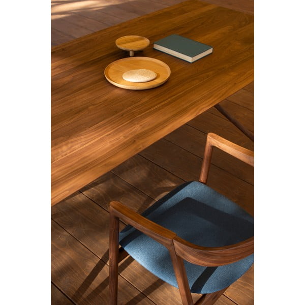 Scaun de dining albastru/maro Muna – Gazzda-image-4