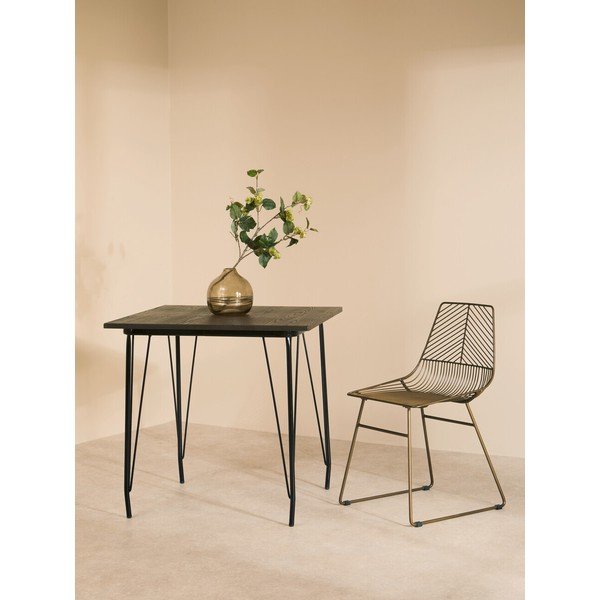 Scaun de dining bronz din metal District – Premier Housewares-image-3