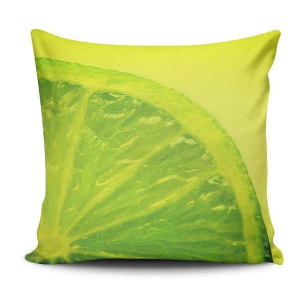 Pernă cu adaos de bumbac Cushion Love Verde, 45 x 45 cm