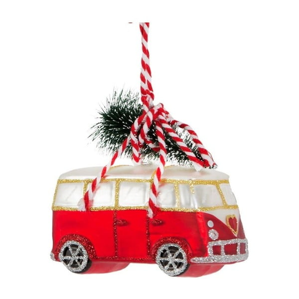 Ornament de Crăciun din sticlă Coming Home For Xmas – Sass & Belle