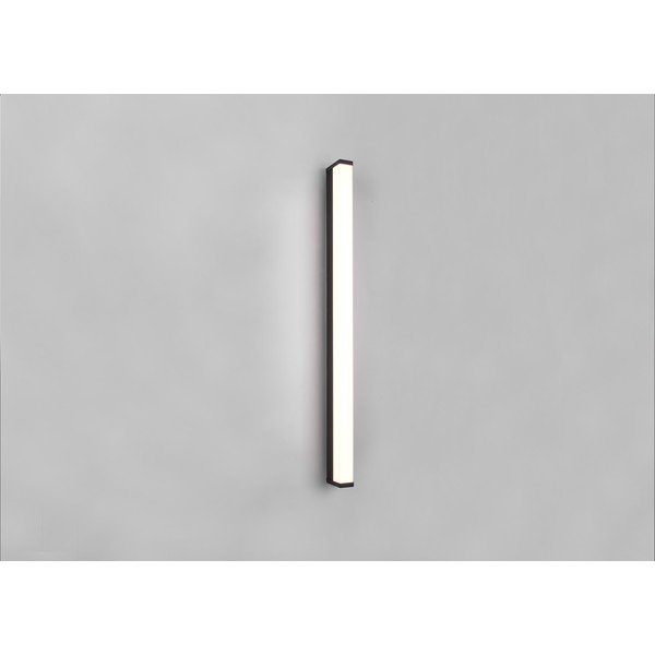 Aplică de perete negru-mat LED (lungime 80 cm) Fabio – Trio-image-1