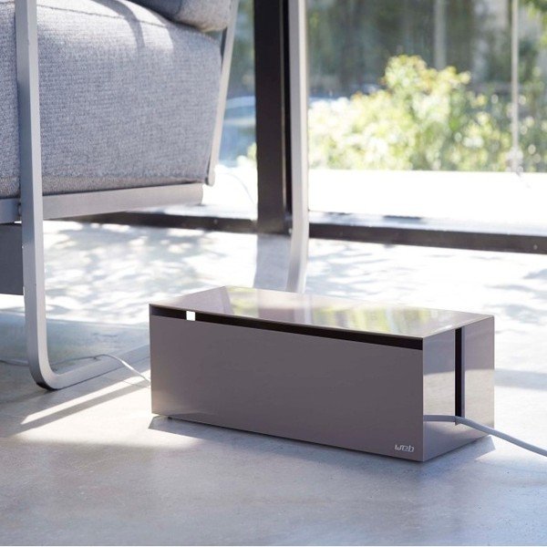 Casetă protecție prelungitor Yamazaki Web Cable Box, maro-image-3