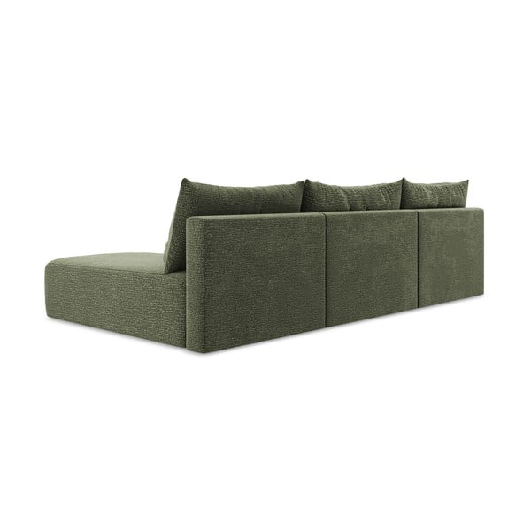 Colțar verde extensibil/cu spațiu de depozitare Kalena – Makamii-image-3