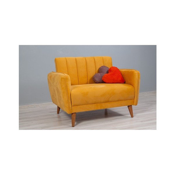 Fotoliu extensibil Sifi, galben-image-1