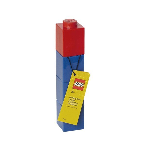 Sticlă LEGO® Drink, 375 ml, albastru-image-2
