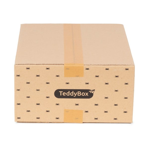 Set de 3 cutii de depozitare bej Compactor Teddy, 35 x 15 cm