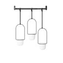 Ghivece decorative 3 buc. din plastic pentru ierburi aromatice/de agățat / de perete ø 7,5 cm Triflora – Umbra