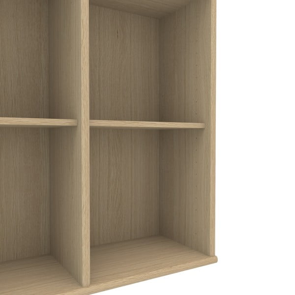Etajeră / bibliotecă de perete cu aspect de lemn de stejar Mistral 025-image-4