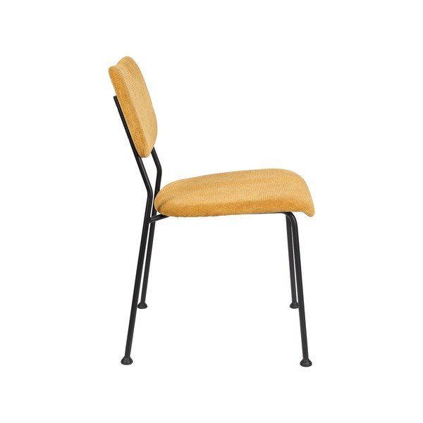 Scaune de dining galbene 2 buc. Benson – Zuiver-image-4