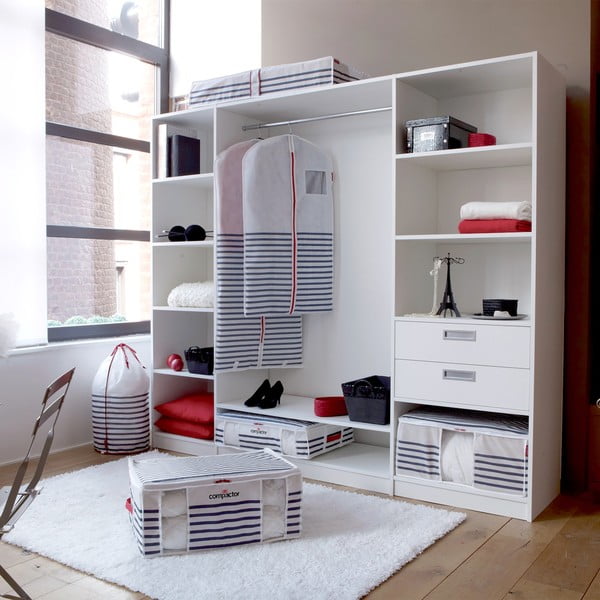 Cutie de depozitare cu vid pentru haine Compactor Mariniere, 125 l-image-1