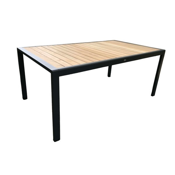 Set de dining pentru grădină gri din metal pentru 6 persoane Annecy – Rojaplast-image-2