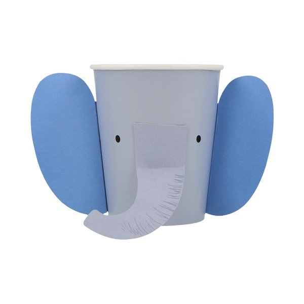 Pahare de unică folosință 8 buc. din hârtie Animal Parade – Meri Meri-image-4