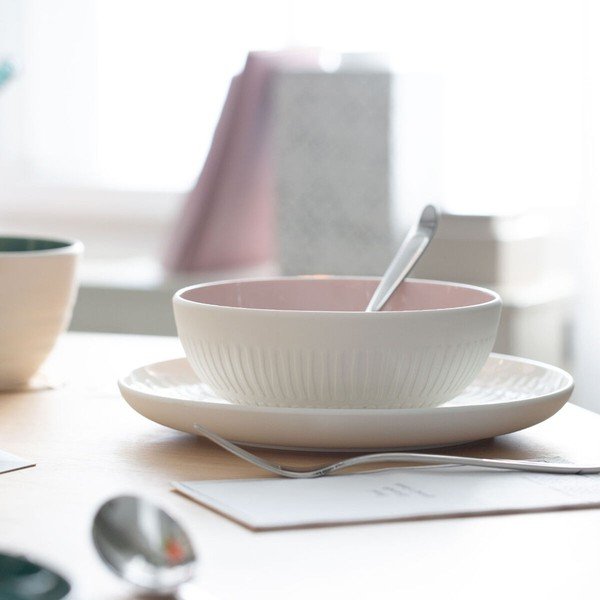 Bol din porțelan Villeroy & Boch Blossom, 850 ml, alb-roz-image-2