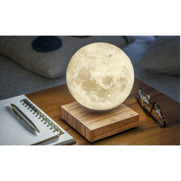 Decorațiune luminoasă maro cu alimentare la priză ø 12 cm Moon – Gingko-image-3