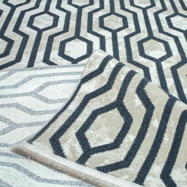 Covor Artisso Gris, 120 x 170 cm-image-2