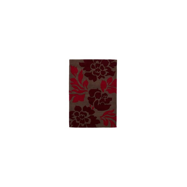 Covor Think Rugs Hong Kong Red, 120 x 170 cm, roșu - maro