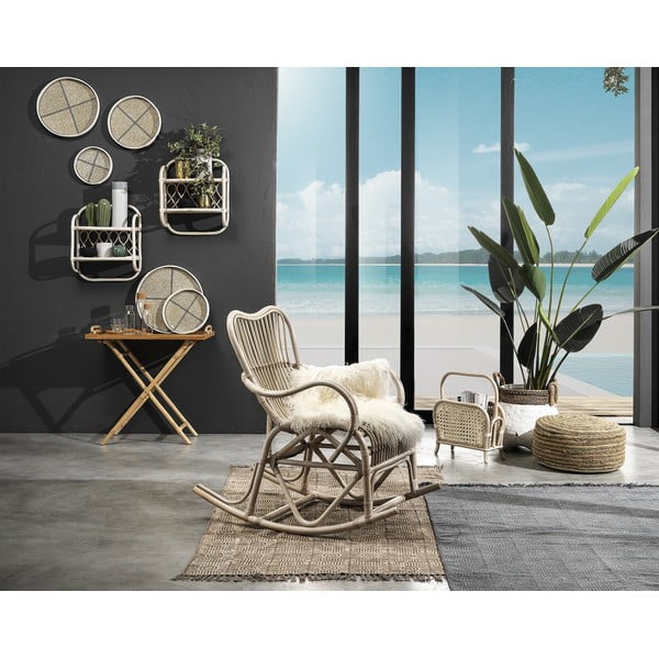 Suport pentru reviste din ratan Tomasucci Alopa-image-1